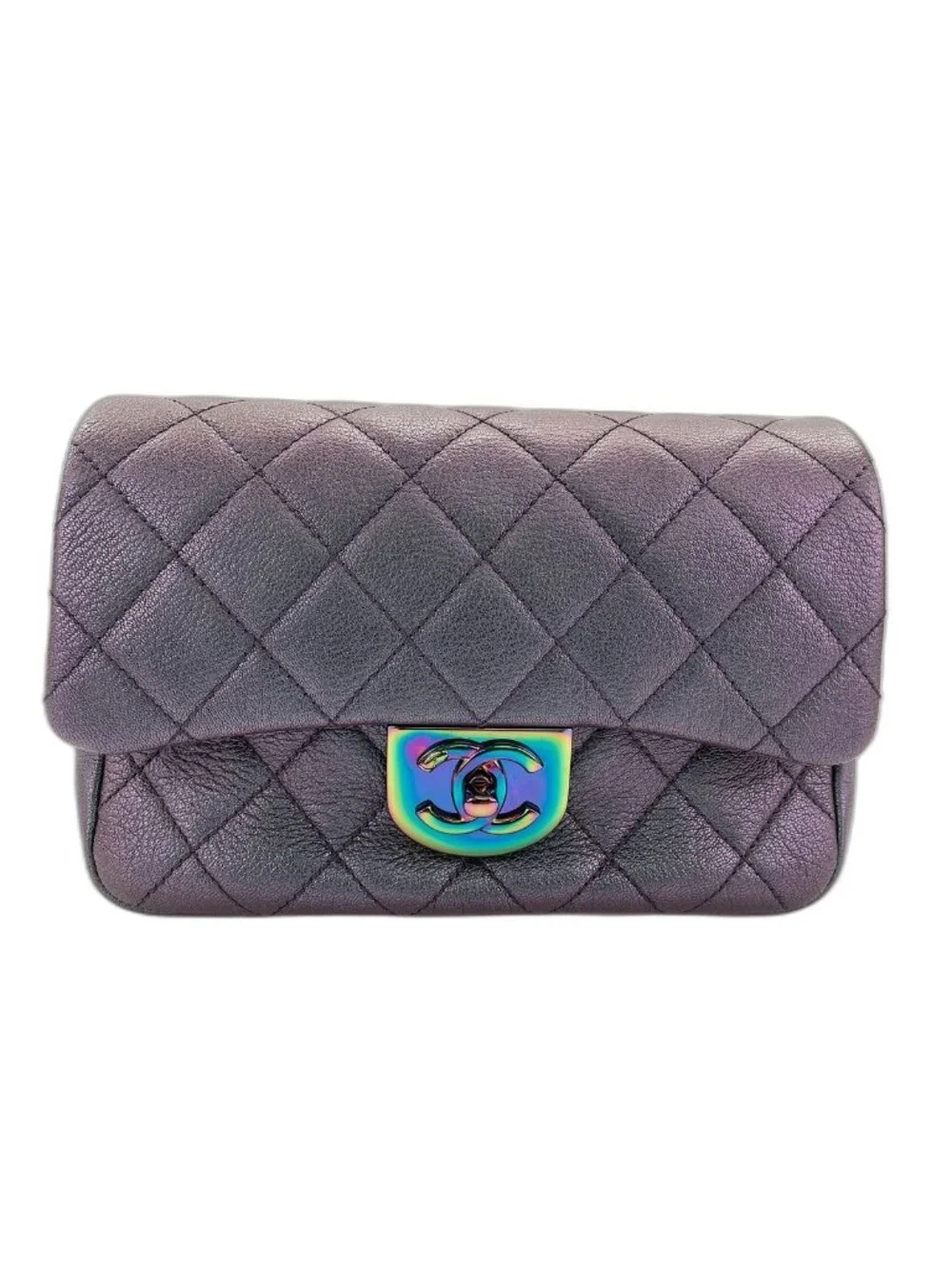 Chanel Shoulder Bag Leather Quilted